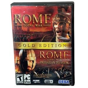 Rome: Total War Gold Edition Barbarian Invasion - PC - Complete